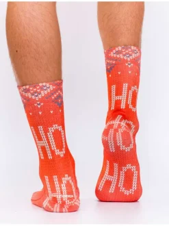 Chaussettes homme rouge