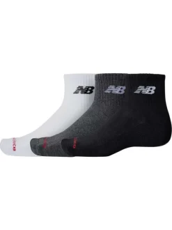 Chaussettes basses en coton mélangé multicolores unies à coupe mi-haute