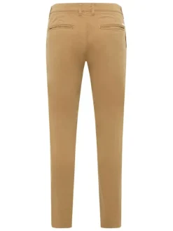 Chino Daytona en coton beige uni à coupe slim avec poches à l'italienne L34
