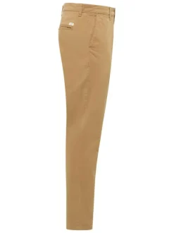 Chino Daytona en coton beige uni à coupe slim avec poches à l'italienne L32