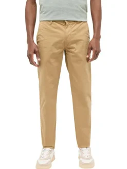 Chino Daytona en coton beige uni à coupe slim avec poches à l'italienne L32