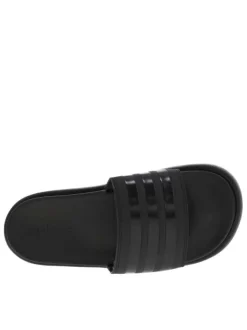 Claquettes noires à semelle plateforme noir et à sans type de fermeture