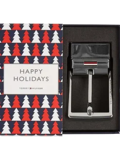 Coffret cadeau avec une ceinture en cuir noir