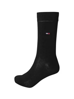 Coffret boxer classique et chaussettes en coton en transition noir imprimé pois