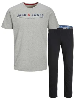 Coffret t-shirt col rond et pantalon en coton Jacmont multicolore