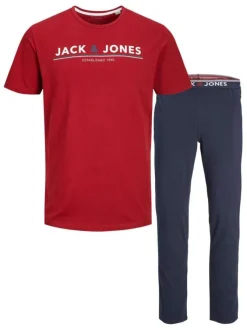 Coffret t-shirt col rond et pantalon en coton Jacmont multicolore