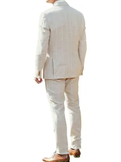 Costumes homme beige