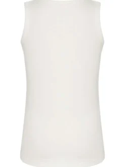 Débardeur fille blanc