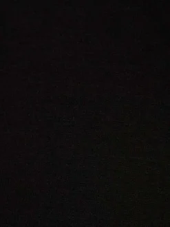 Débardeur noir uni avec une coupe droite à col v et des bretelles