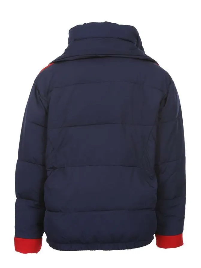 Doudoune Vintage fille bleu