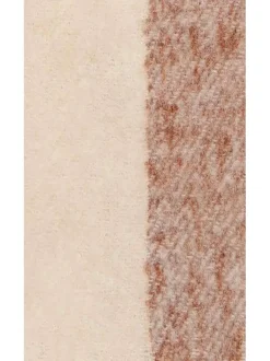 Echarpe rouille à rayures