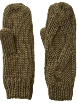 Gants moutardes unis
