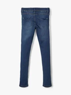 Jean fille bleu