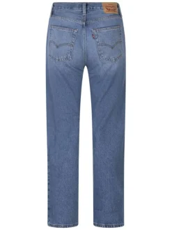 Jean '94 Baggy en coton bleu stone légèrement délavé avec une coupe loose