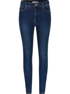 Jean brut avec une coupe slim et 4 poches