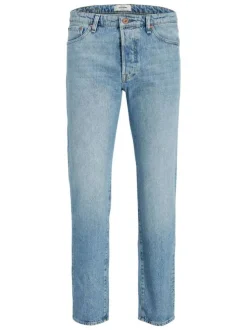 Jean Chris 5 poches en coton stone coupe loose fit avec délavage moyen