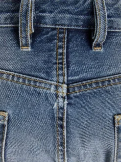 Jean coupe droite Frank stone délavé en coton