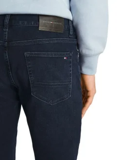 Jean Denton nuit uni avec multiples poches et passants pour ceinture