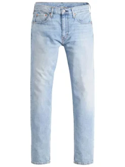 Jean 502® en coton ciel uni à coupe droite pourvu du patch de la marque