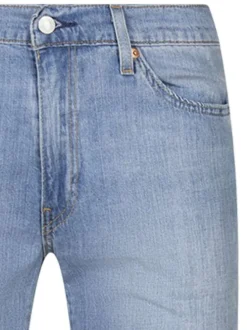 Jean 511 en coton mélangé bleu stone uni avec une coupe slim