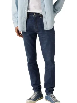 Jean 512® en coton mélangé indigo à coupe slim pourvu de coutures contrastées