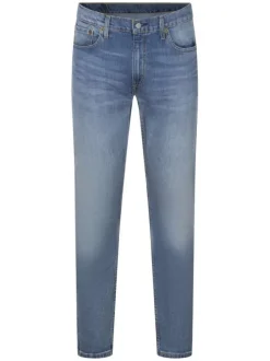 Jean 512™ en coton mélangé stone uni avec 5 poches et une coupe droite