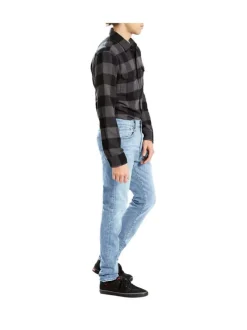 Jean 512™ en coton stone avec une coupe slim et une poche gousset