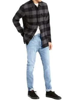 Jean 512™ en coton stone avec une coupe slim et une poche gousset