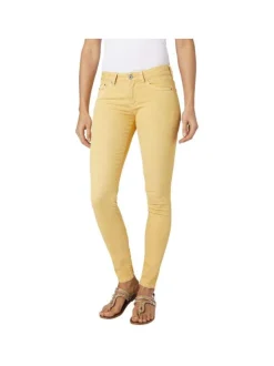 Jean femme jaune