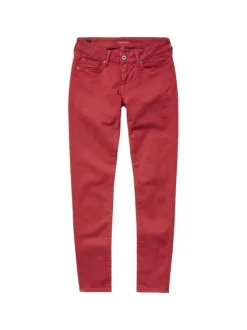 Jean femme rouge
