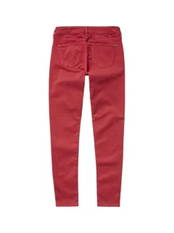 Jean femme rouge