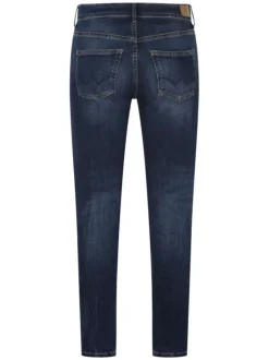 Jean 700/11 Fraser nuit avec une coupe slim et un patch d'authenticité