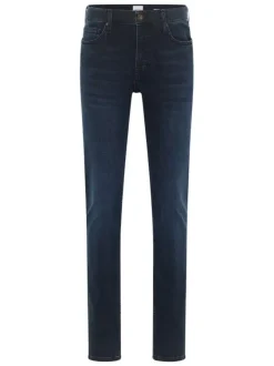 Jean Frisco skinny en coton indigo avec deux poches avant L34