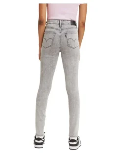 Jean 721™ High Rise Skinny gris uni avec une coupe skinny
