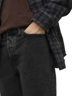 Jean Jjieddie Jjoriginal Sbd 275 Noos en coton noir uni avec une coupe large