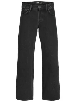 Jean Jjieddie Jjoriginal Sbd 275 Noos en coton noir uni avec une coupe large