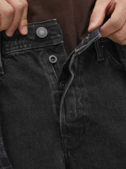 Jean Jjieddie Jjoriginal Sbd 275 Noos en coton noir uni avec une coupe large
