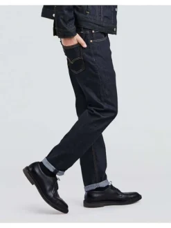 Jean 502® Levi'® Original en coton uni avec une taille basse