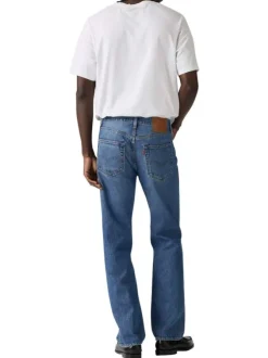 Jean 501® Levi'S ® Original en coton bleu ciel délavé avec une coupe droite