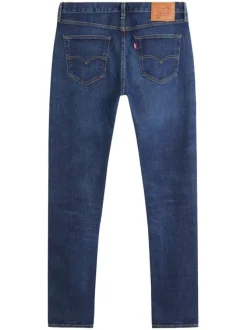 Jean 501 Levi's Original indigo avec une coupe droite et un patch d'authenticité