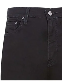 Jean noir en coton 511™ avec une coupe slim et deux poches à l'avant