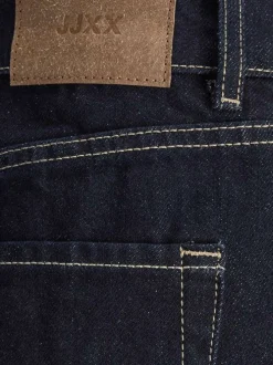 Jean noir en coton biologique coupe évasée et large