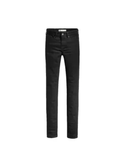 Jean noir pour femme denim semi-extensible coupe slim 712™
