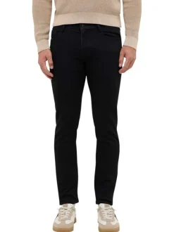 Jean Oregon Slim K en coton noir à coupe slim avec multiples poches