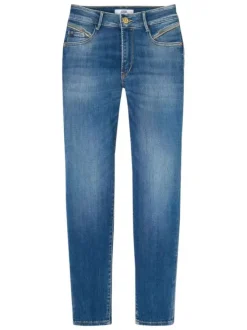 Jean pulphighc pefki en coton mélangé stone uni avec une coupe slim