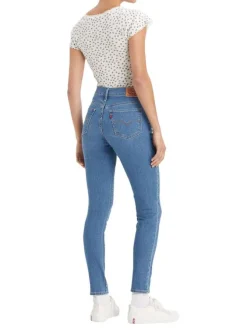 Jean 311 Shaping Skinny en coton mélangé bleu délavé coupe slim