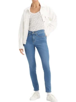 Jean 311 Shaping Skinny en coton mélangé bleu délavé coupe slim
