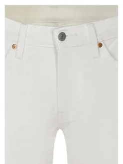 Jean 511™ Slim en coton blanc uni avec étiquette d'authentification rouge
