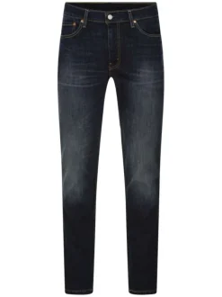 Jean 511™ Slim en coton bleu nuit effet délavé avec une coupe slim
