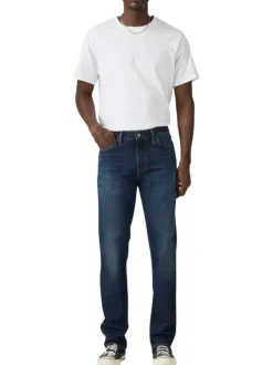 Jean 511® Slim en coton mélangé indigo légèrement délavé avec une coupe slim